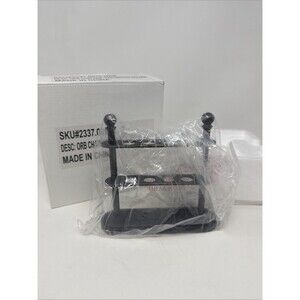 Restoration Hardware 4 Slot Oil Rubbed Bronze Toothbrush Holder Counter Display